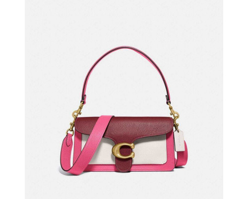 Coach tabby colorblock shoulder bag top