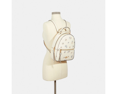 Floral coach backpack deals