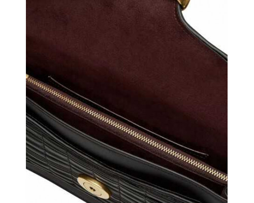 Coach Tabby Shoulder Bag 26 With Pleating - Brass/Black Coach Tabby Shoulder Bag 26 With Pleating - Brass/Black