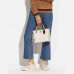 Coach Willow Tote 24 In Colorblock - B4/Chalk Multi