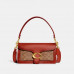 Coach Tabby Shoulder Bag 26 In Signature Canvas - Brass/Tan/Rust