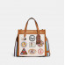 Coach Field Tote 22 With Patches - B4/Chalk Multi