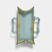 Coach Field Tote 30 With Badge - Chalk/KeyLime/Aqua