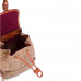 Coach Evie Backpack In Signature Canvas - Tan/Rust/Brass