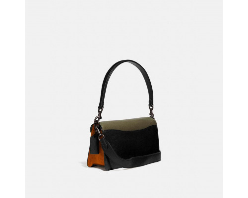 Coach Tabby Shoulder Bag in Colorblock - Kelp Multi/Pewter Coach Tabby Shoulder Bag in Colorblock - Kelp Multi/Pewter