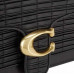 Coach Tabby Shoulder Bag 26 With Pleating - Brass/Black