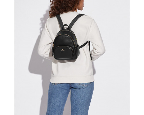 Coach Mini Court Backpack - Gold/Black Coach Mini Court Backpack - Gold/Black