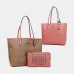 Coach Reversible City Tote In Signature Canvas - Khaki/Peony