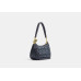 Coach Teri Shoulder Bag In Signature Chambray - Gold/Denim Multi