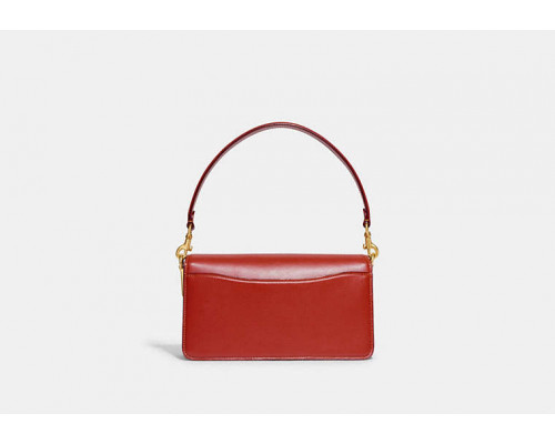 Coach Tabby Shoulder Bag 26 In Signature Canvas - Brass/Tan/Rust