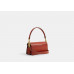 Coach Tabby Shoulder Bag 20 In Signature Canvas - Brass/Tan/Rust