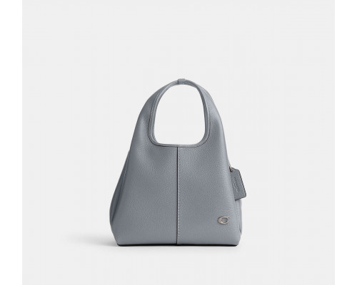 Coach Lana Shoulder Bag 23 - Silver/Grey Blue Coach Lana Shoulder Bag 23 - Silver/Grey Blue