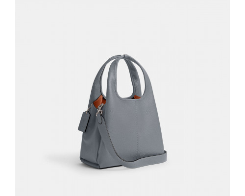 Coach Lana Shoulder Bag 23 - Silver/Grey Blue Coach Lana Shoulder Bag 23 - Silver/Grey Blue