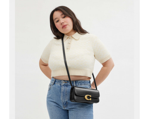 Coach Idol Bag 23 - Brass/Black Coach Idol Bag 23 - Brass/Black