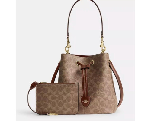 Coach Rowan Bucket Bag in Signature Canvas CBH07