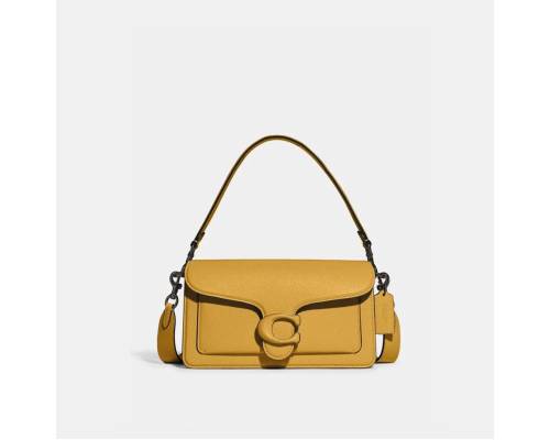 Coach Tabby Shoulder Bag 26 - Yellow/Gold