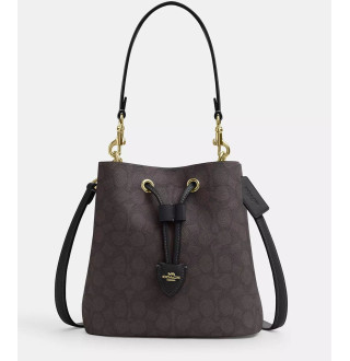 Outlet Rowan Bucket Bag in Signature Canvas